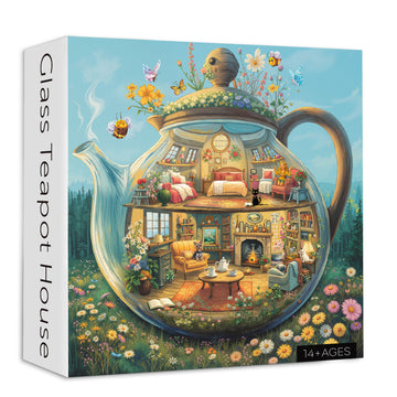 Vetro teiera casa puzzle puzzle 1000 pezzi